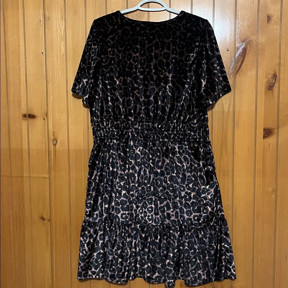 French Connection Velvet Mini Dress - Picture 5 of 11